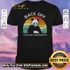 Nice Vintage Panda Back Off Im On Self Quarantine shirt sweater