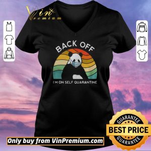 Nice Vintage Panda Back Off Im On Self Quarantine shirt sweater 1