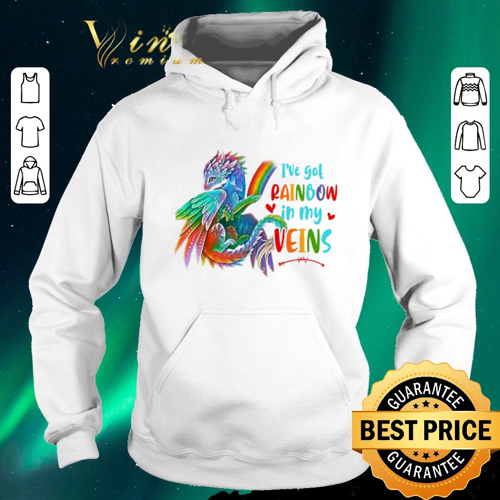 Original Dragon I ve Got Rainbow In My Veins shirt sweater 4 - Original Dragon I've Got Rainbow In My Veins shirt sweater