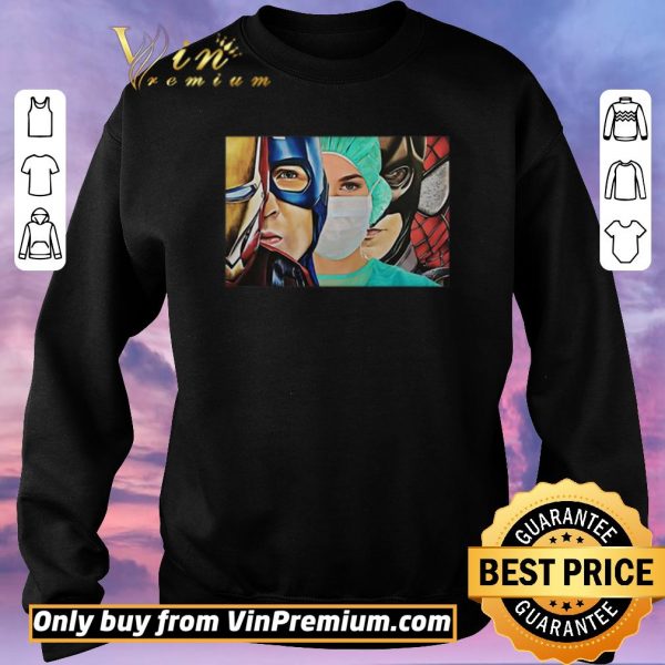 Original Iron Man Captain Batman Spiderman Nurse Superhero shirt sweater