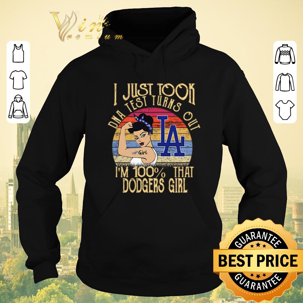 Original Los Angeles Dodgers I just took DNA test turns out I’m 100% that Dodgers girl shirt sweater Original Los Angeles Dodgers I just took DNA test turns out I m 100 that Dodgers girl shirt sweater 4 - Original Los Angeles Dodgers I just took DNA test turns out I’m 100% that Dodgers girl shirt sweater