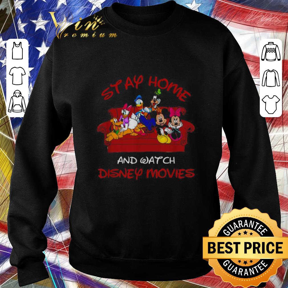 Original Mickey and Friends stay home and watch Disney Movie Covid-19 shirt Original Mickey and Friends stay home and watch Disney Movie Covid 19 shirt 4 - Original Mickey and Friends stay home and watch Disney Movie Covid-19 shirt