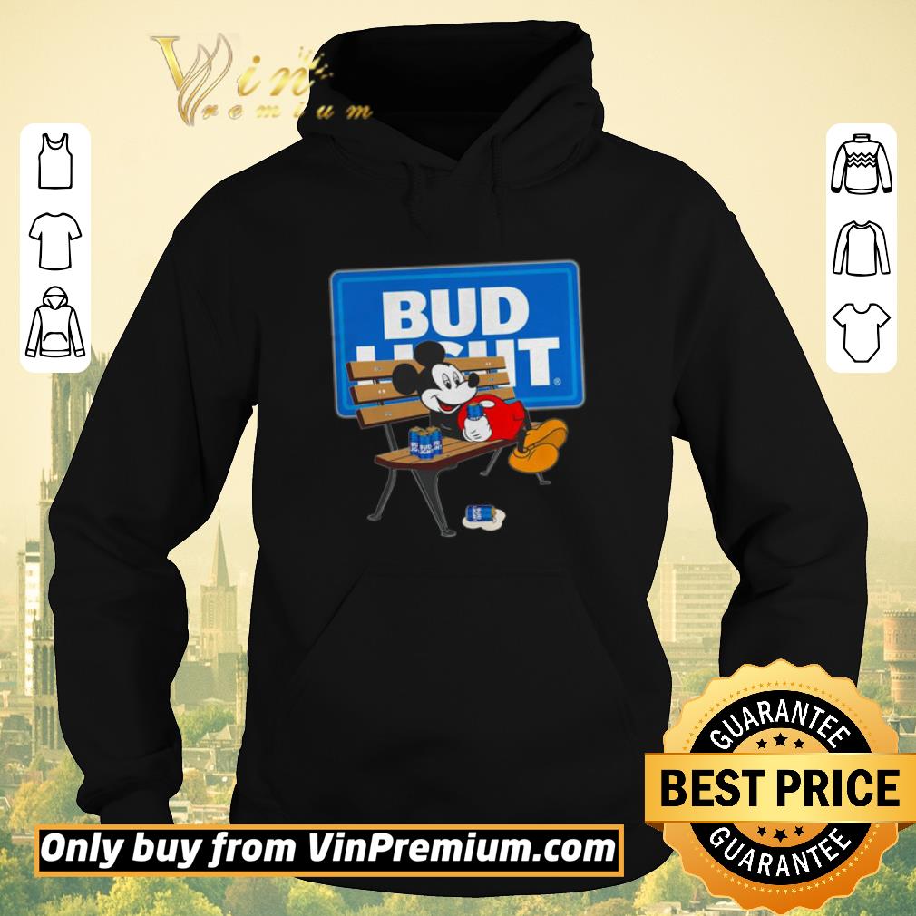 Original Mickey mouse drinking Bud Light shirt sweater 4 - Original Mickey mouse drinking Bud Light shirt sweater