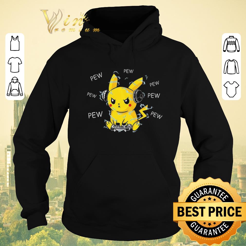 Original Pikachu Play Game Pew Pew shirt sweater 4 - Original Pikachu Play Game Pew Pew shirt sweater