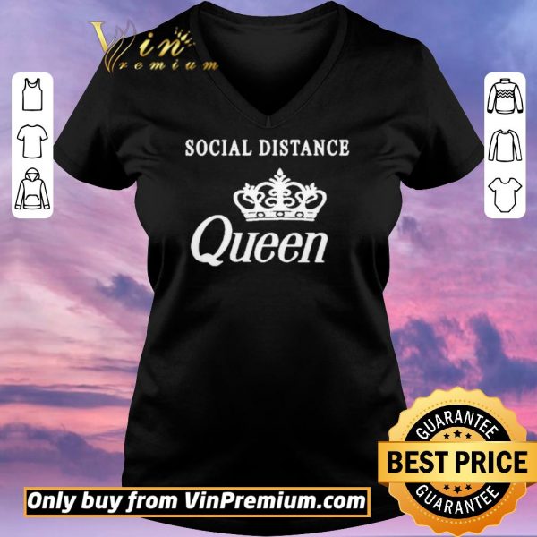 Original Social Distance Queen Bella Social Distancing Work From Home shirt sweater