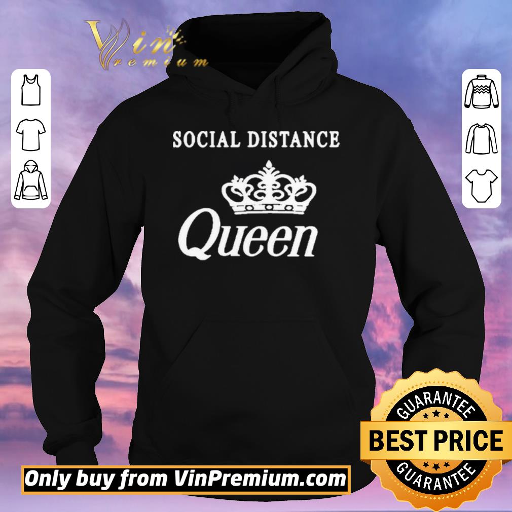 Original Social Distance Queen Bella Social Distancing Work From Home shirt sweater 4 - Original Social Distance Queen Bella Social Distancing Work From Home shirt sweater