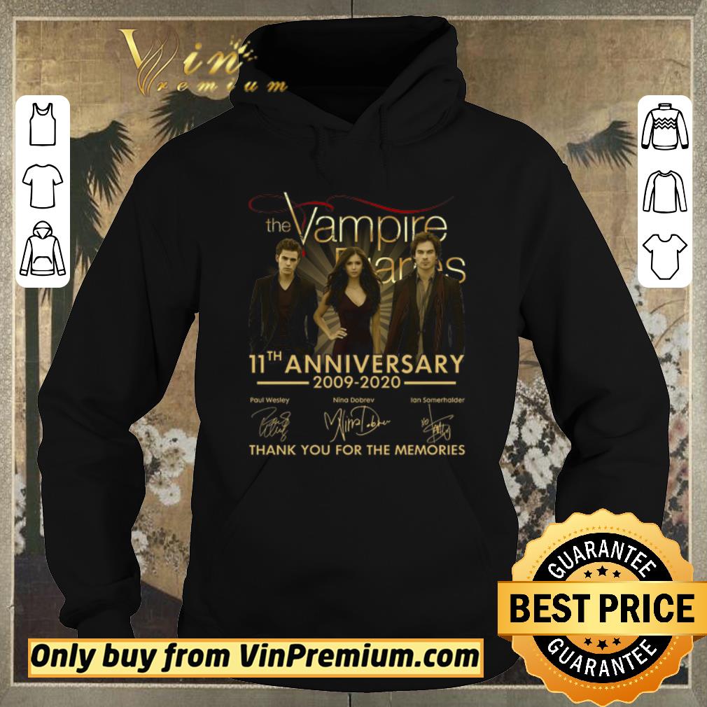 Original The Vampire Diaries 11th Anniversary 200902020 Thank You For The Memories shirt sweater 4 - Original The Vampire Diaries 11th Anniversary 200902020 Thank You For The Memories shirt sweater