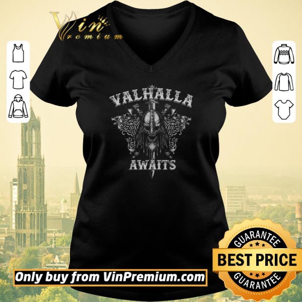 Original Valhalla Awaits shirt sweater
