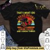 Owl thats what I do I read books I drink coffee and I know things vintage shirt sweater