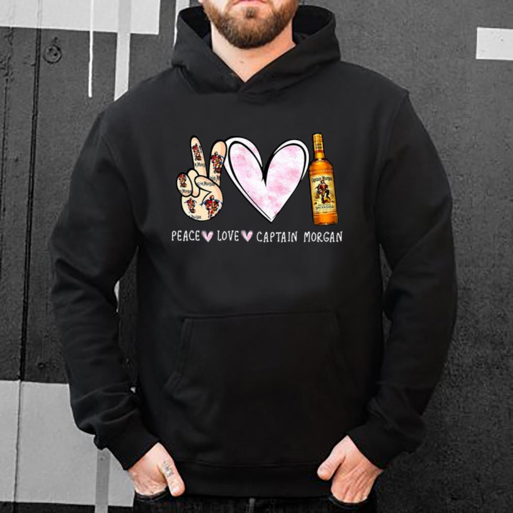 Peace Love Captain Morgan Shirt 4 - Peace Love Captain Morgan Shirt