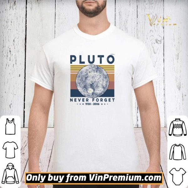 Pluto Never Forget 1930 2006 Vintage shirt sweater