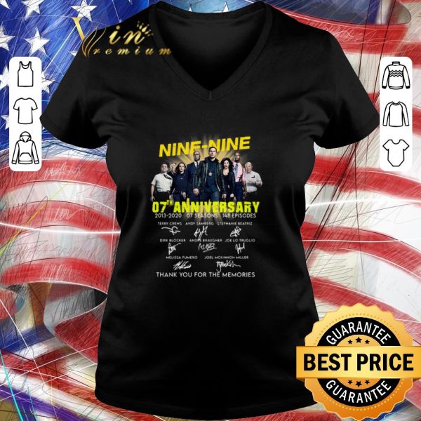 Pretty 99 Brooklyn Nine-Nine 07th anniversary all signature shirt
