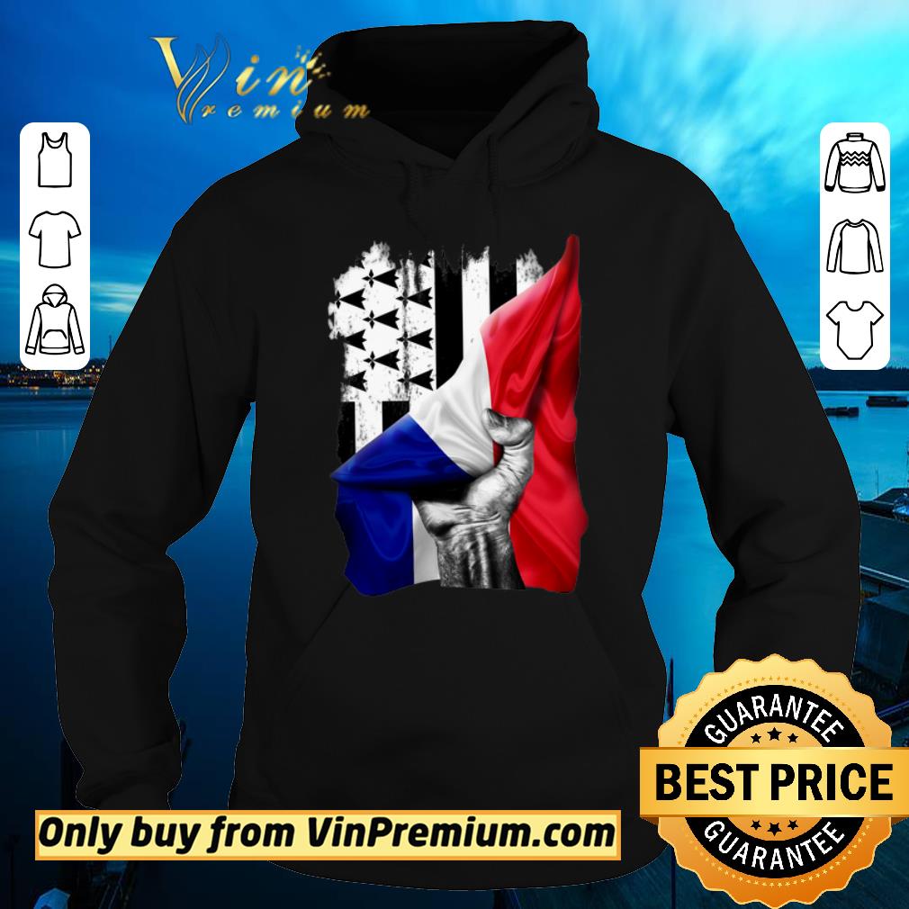 Pretty France Flag Drapeau Du Trégor goëlo shirt sweater 4 - Pretty France Flag Drapeau Du Trégor-goëlo shirt sweater