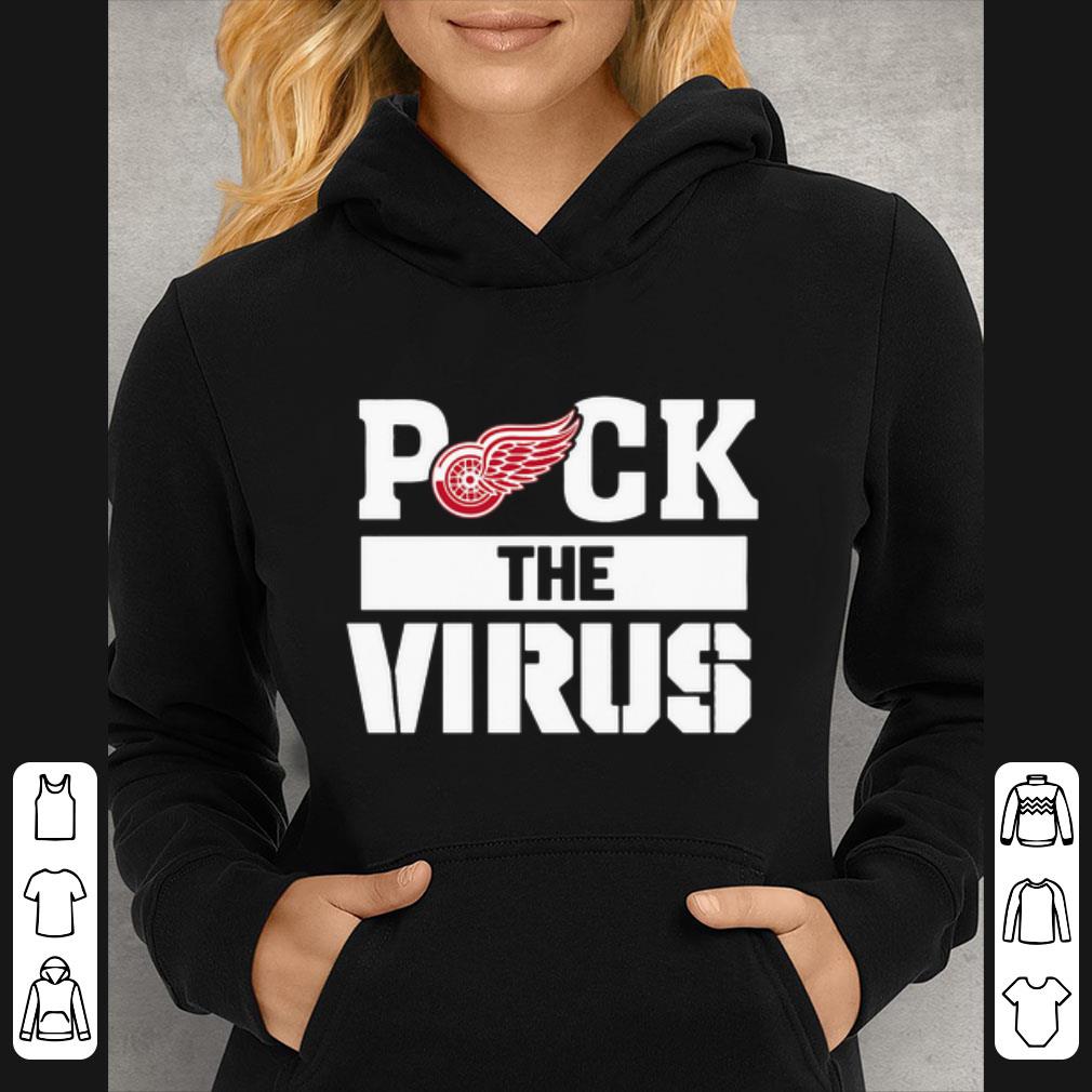 Puck The Virus Detroit Red Wings Shirt 4 - Puck The Virus Detroit Red Wings Shirt