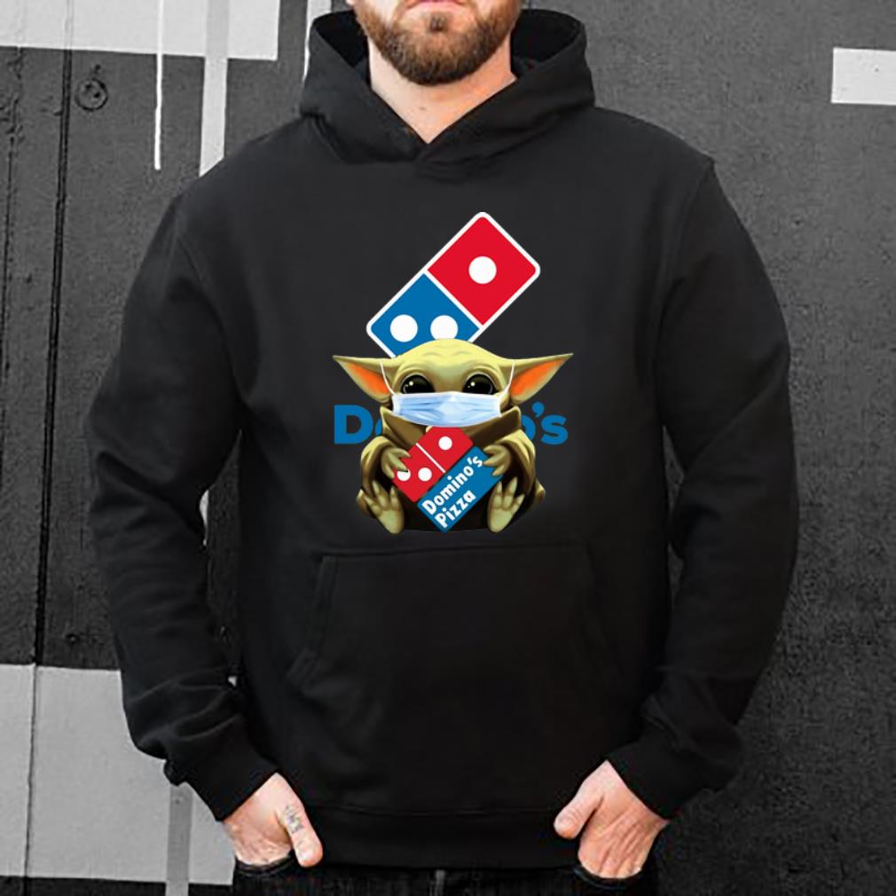 Star Wars Baby Yoda Mask Hug Domino s Pizza Covid 19 Shirt 4 - Star Wars Baby Yoda Mask Hug Domino's Pizza Covid-19 Shirt