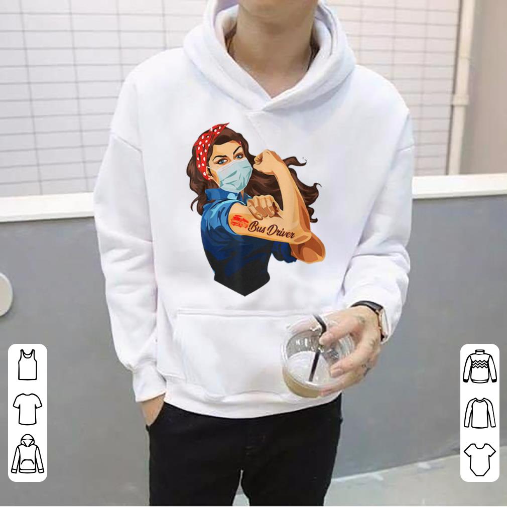 Strong Woman Tattoo Bus Driver Shirt 4 - Strong Woman Tattoo Bus Driver Shirt