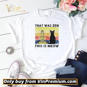 That was zen this is meow vintage shirt sweater 1