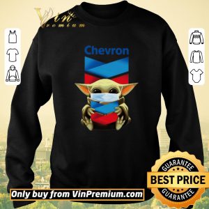 Top Baby Yoda Mask Chevron Coronavirus shirt sweater 2