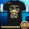 Top Baby Yoda sometimes I need to be alone and listen to The Beatles shirt sweater