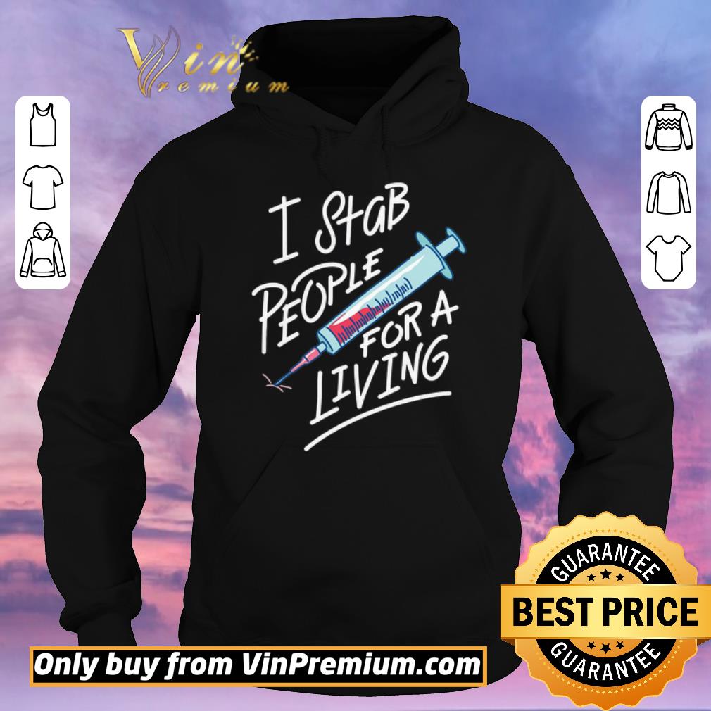 Top Blood Needle I Stab People For A Living shirt sweater Top Blood Needle I Stab People For A Living shirt sweater 4 - Top Blood Needle I Stab People For A Living shirt sweater