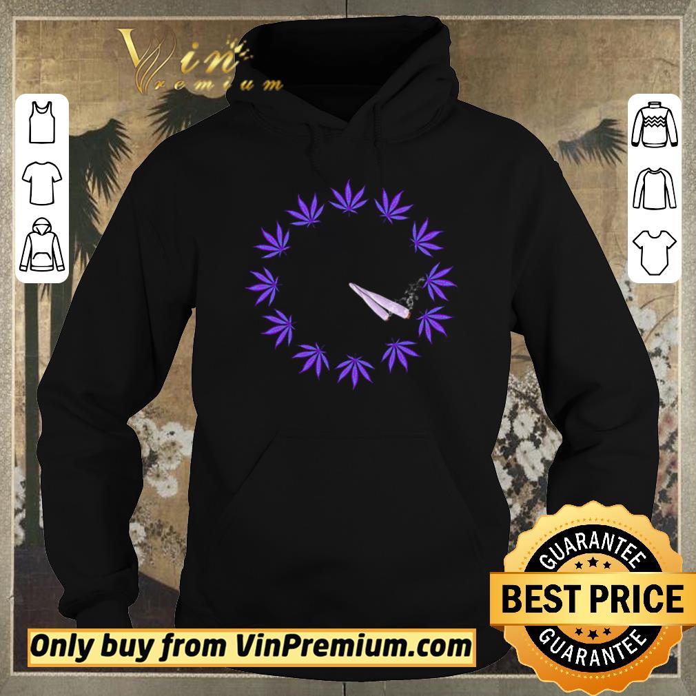 Top Cannabis Clock shirt sweater Top Cannabis Clock shirt sweater 4 - Top Cannabis Clock shirt sweater