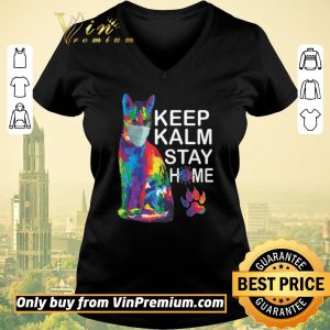 Top Cat Color Mask Keep Kalm Stay Home Coronavirus shirt sweater 1
