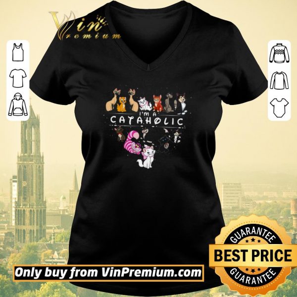 Top Cats I'm A Cataholic shirt sweater