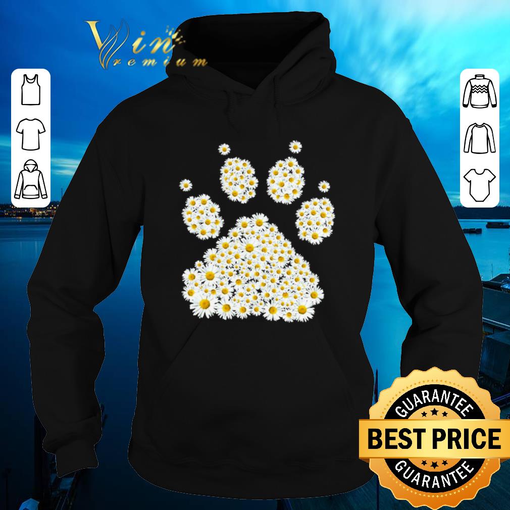 Top Daisy Flowers Dog Paw shirt sweater Top Daisy Flowers Dog Paw shirt sweater 4 - Top Daisy Flowers Dog Paw shirt sweater