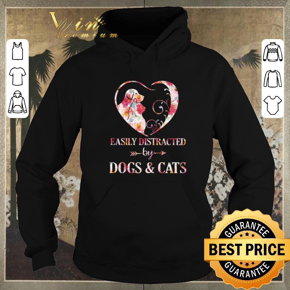 Top Easily Distracted By Dogs & Cats shirt sweater Top Easily Distracted By Dogs Cats shirt sweater 4 - Top Easily Distracted By Dogs & Cats shirt sweater