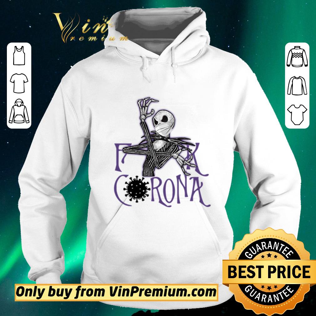 Top Jack Skellington fuck corona shirt sweater 4 - Top Jack Skellington fuck corona shirt sweater