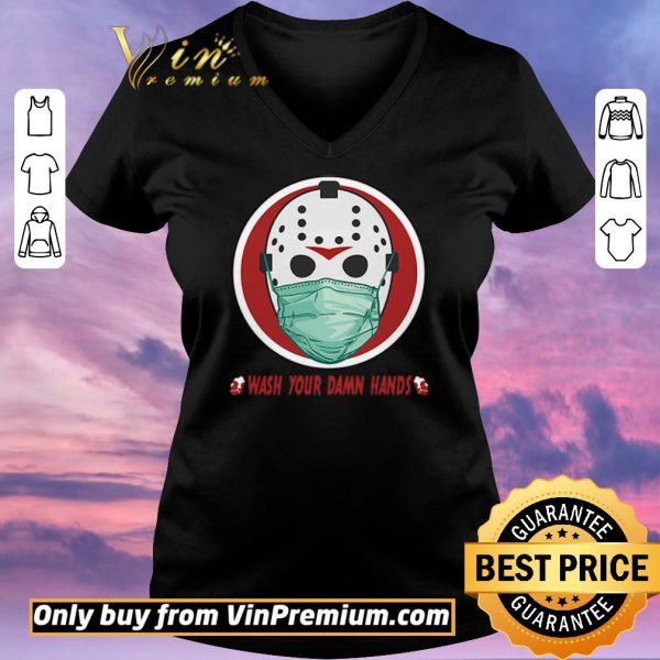 Top Jason Voorhees wash your damn hands shirt sweater