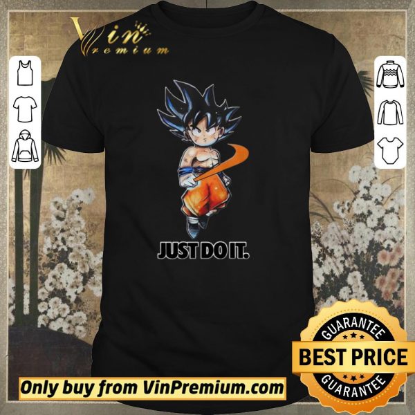 Top Son Goku Nike Just Do It Dragon Ball shirt sweater