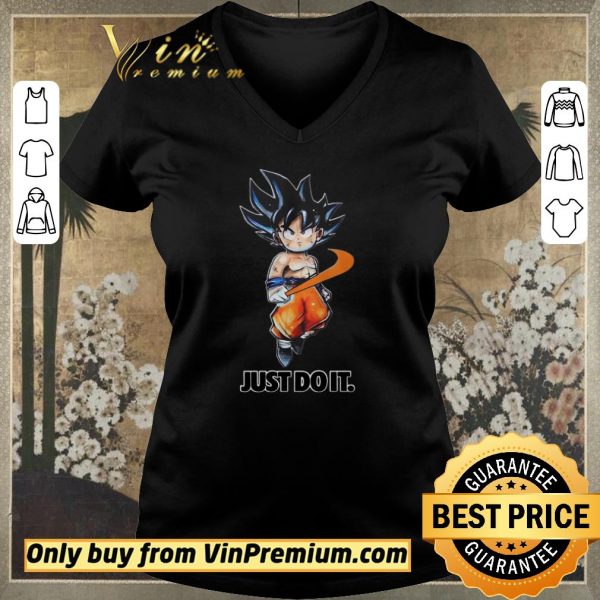Top Son Goku Nike Just Do It Dragon Ball shirt sweater
