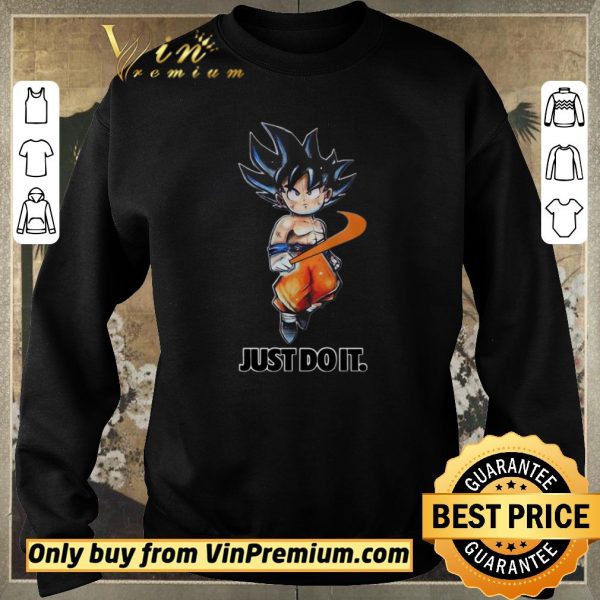 Top Son Goku Nike Just Do It Dragon Ball shirt sweater
