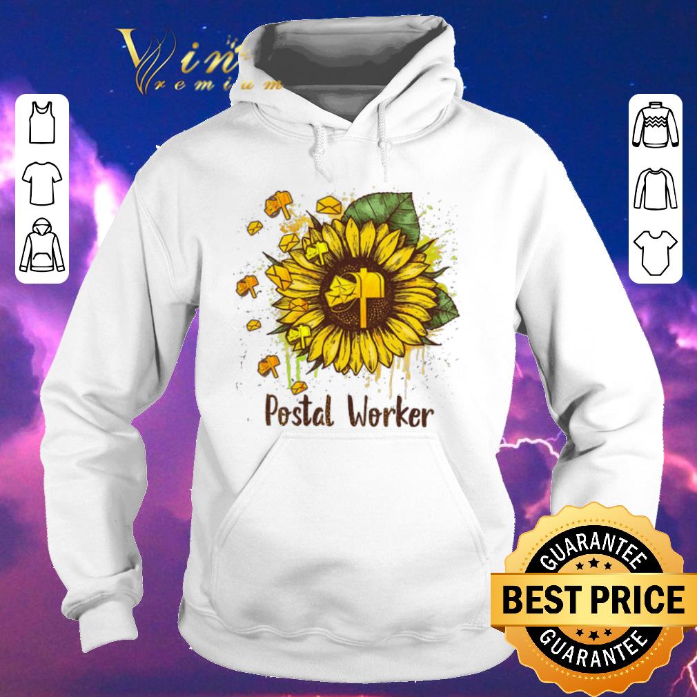 Top Sunflowers Postal Worker shirt sweater 4 - Top Sunflowers Postal Worker shirt sweater