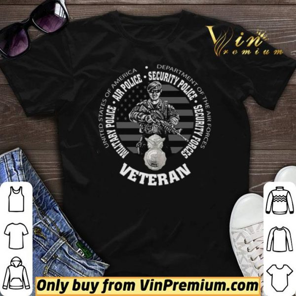 US Of American Deparment Of The Air Forces Military, Air, Security Security Polices shirt sweater