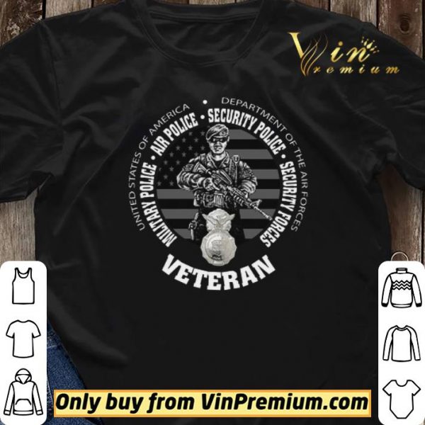 US Of American Deparment Of The Air Forces Military, Air, Security Security Polices shirt sweater