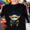 Baby Yoda mask Cooper Tire & Rubber Company shirt