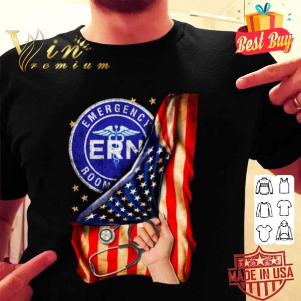 Emergency Room and American Flag shirt