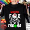 NKOTB fuck Coronavirus version skull shirt