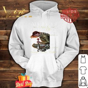 Warrior April girl i am a daughter of god stronger braver smarter shirt