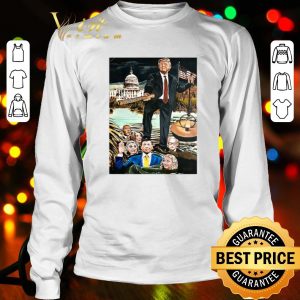 Donald Trump we the people drain the swamp American flag shirt