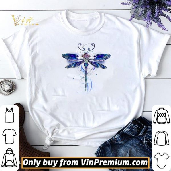 abstract dragonfly shirt sweater