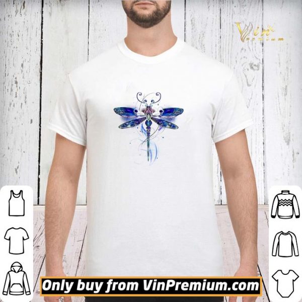 abstract dragonfly shirt sweater