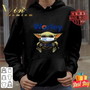 Baby Yoda mask Worley Energy Coronavirus shirt