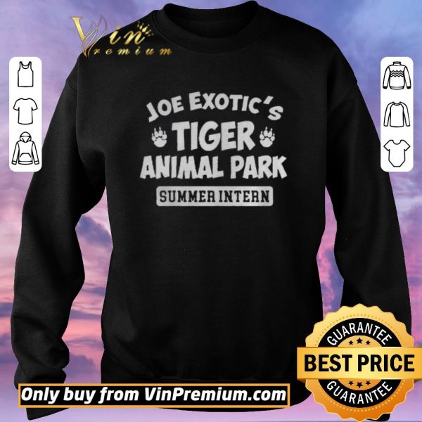 Original Joe Exotics Tiger Animal Park shirt sweater