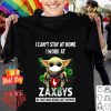 Baby Yoda mask i can’t stay at home i work at Zaxbys Coronavirus shirt