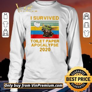 Original I Survived Toilet Paper Apocalypse 2020 Vintage Baby Yoda shirt sweater 2 Original I Survived Toilet Paper Apocalypse 2020 Vintage Baby Yoda shirt sweater 2
