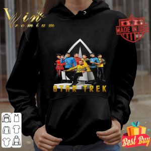Star Trek all character signatures shirt