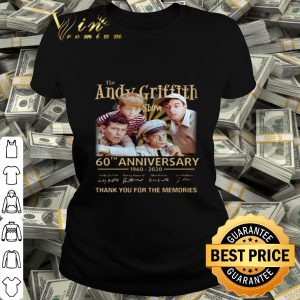 The Andy Griffith Show 60th Anniversary 1960-2020 all signature shirt